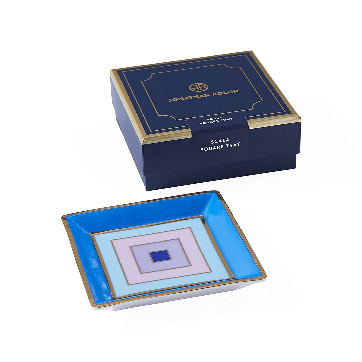 Scala Square Tray - Blue/Purple