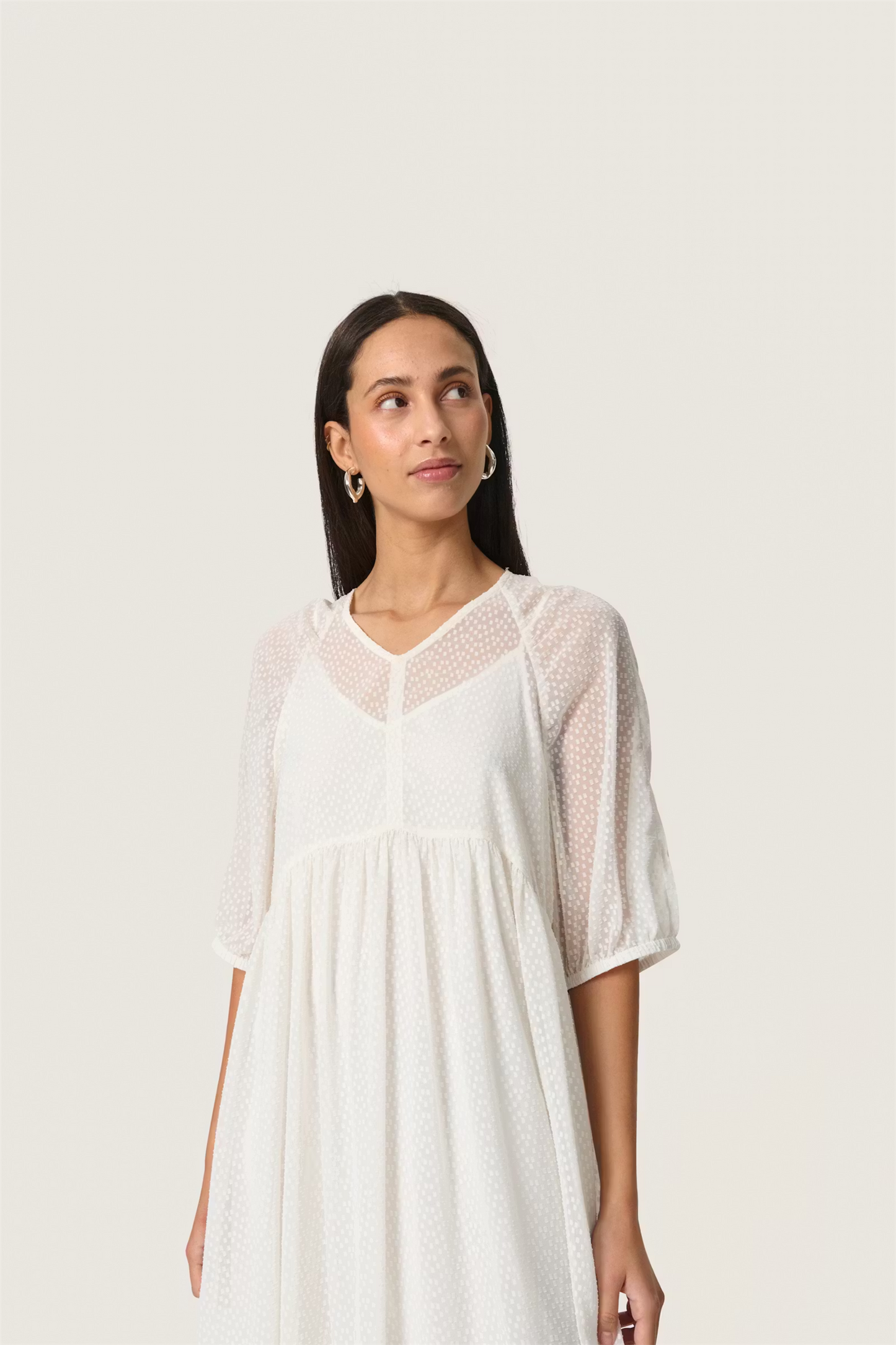 Cammelie Maxi Dress, whisper white