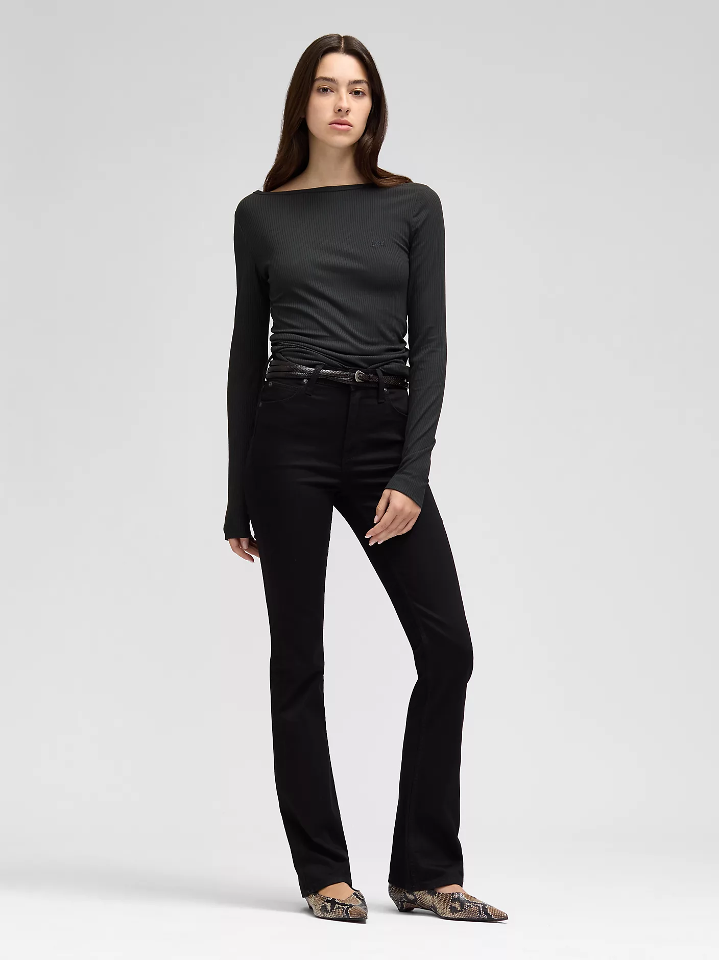 Breese Boot, black rinse