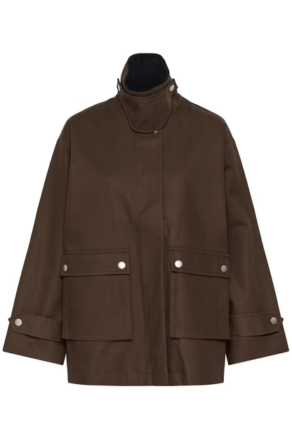 Jennah Jacket, chocolate brown