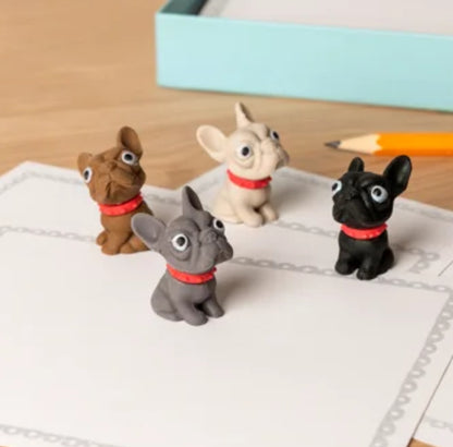 Erasers (set of 4) - Dogs