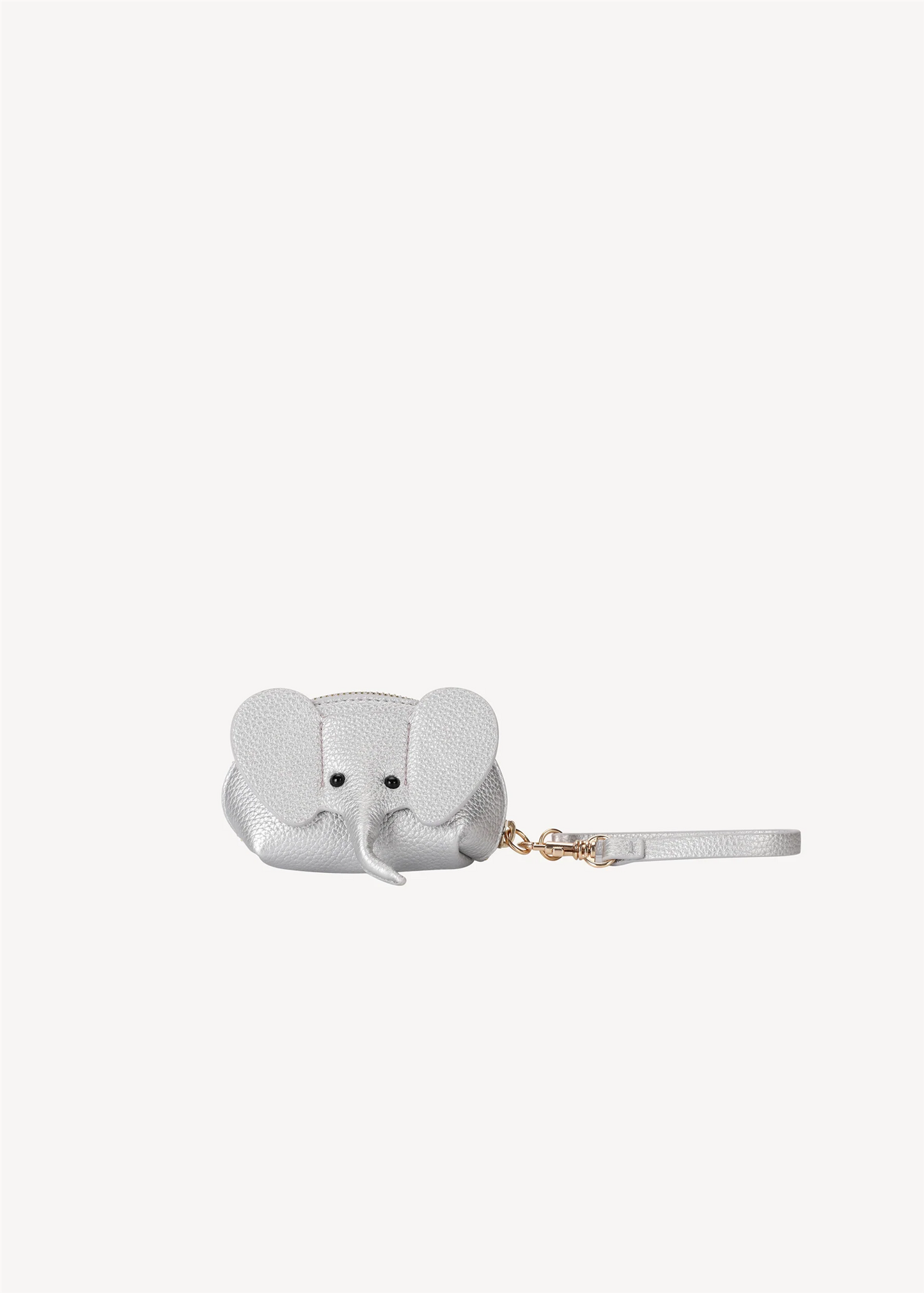 Lucky Elephant Clutch, silver