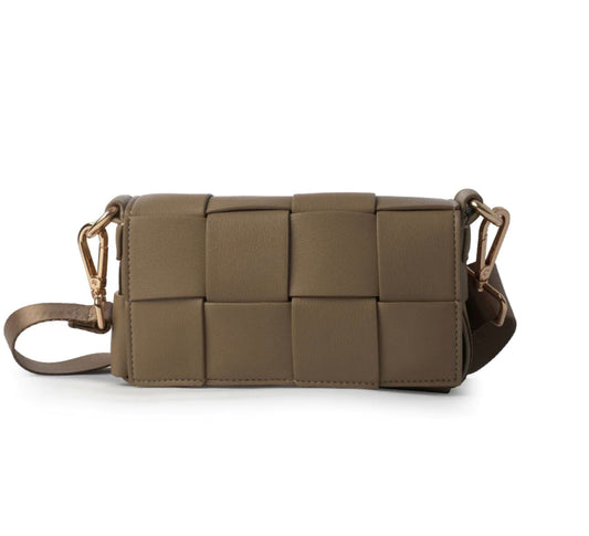 Braided iPhone Bag Taupe