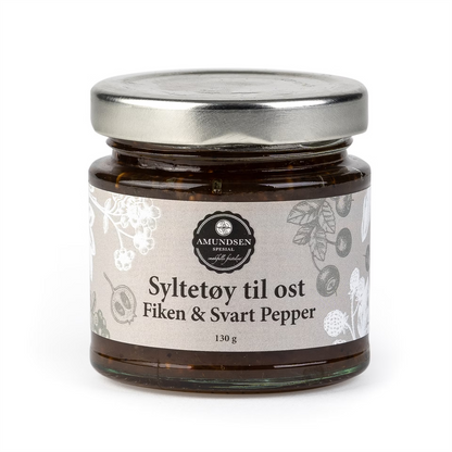 Syltetøy til ost, fiken/svart pepper