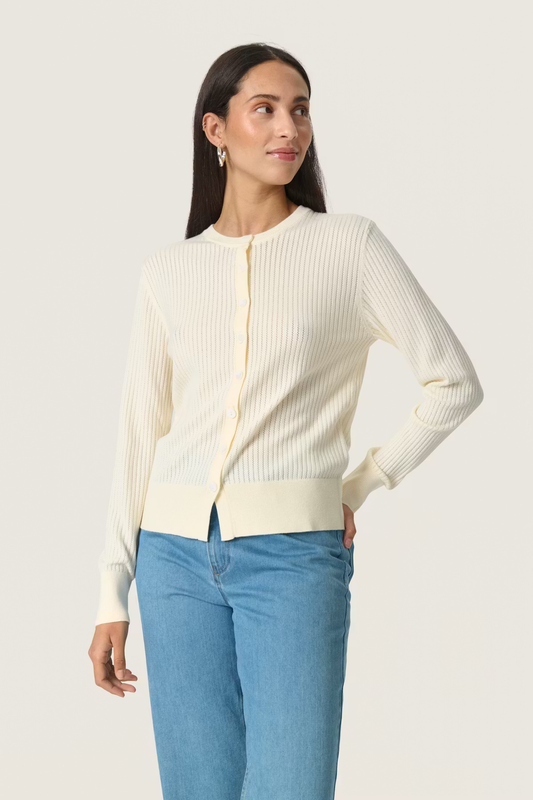 Spina Cardigan, whisper white