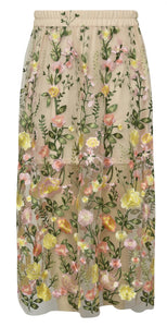 Fuchsia Skirt, sand/yellow