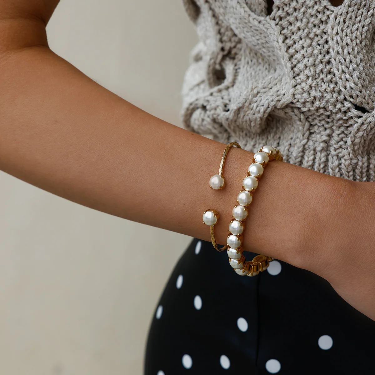 Classic Petite Bracelet, pearl