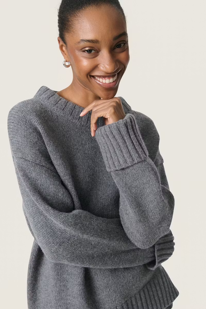 Moline Crew-Neck, grey melange