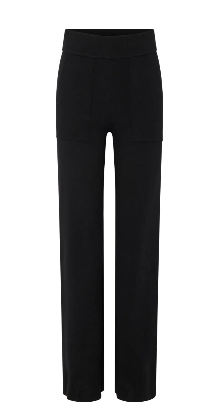 Yaspimi Knit Pant, black