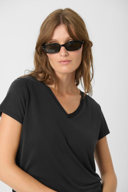 Columbine V-Neck, black