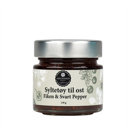 Syltetøy til ost, fiken/svart pepper