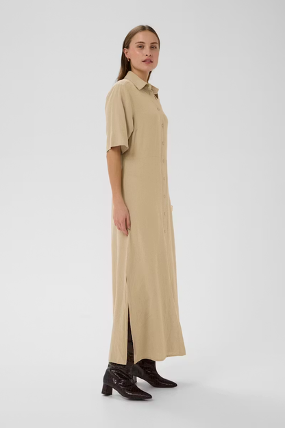 Aria Maxi Dress, white pepper