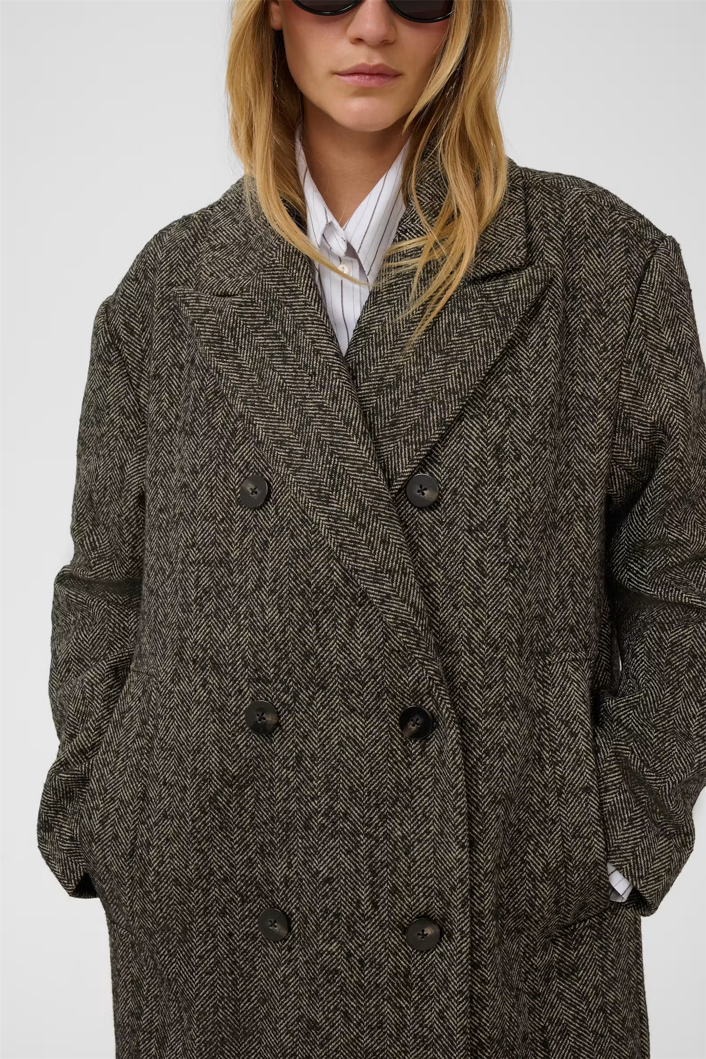 Cova Mafalda Coat, feather gray