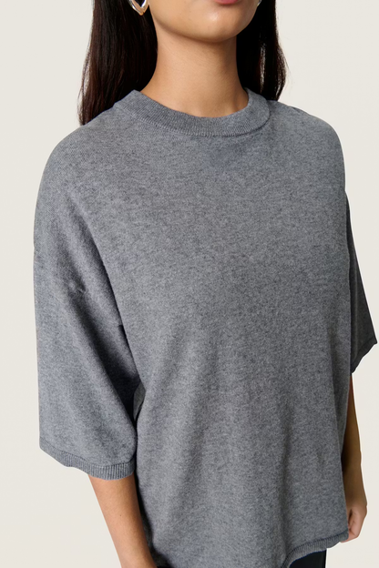 Sanja Pullover, grey melange