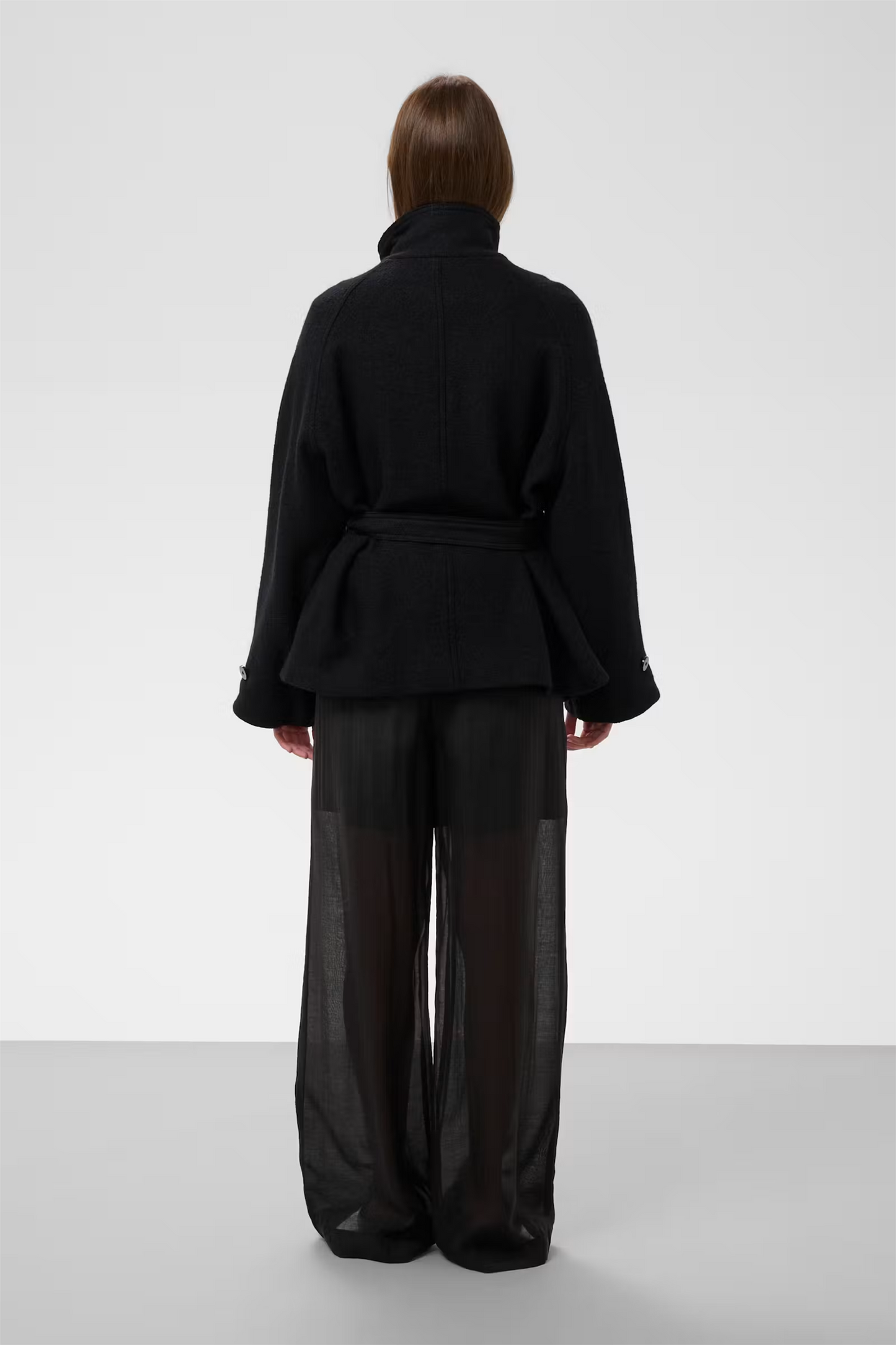 Angelina Double Breasted Jacket, black