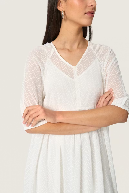 Cammelie Maxi Dress, whisper white