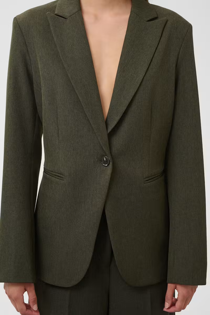 Lilu Corinne Short Blazer, rosin melange