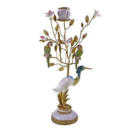 Candle Holder Heron