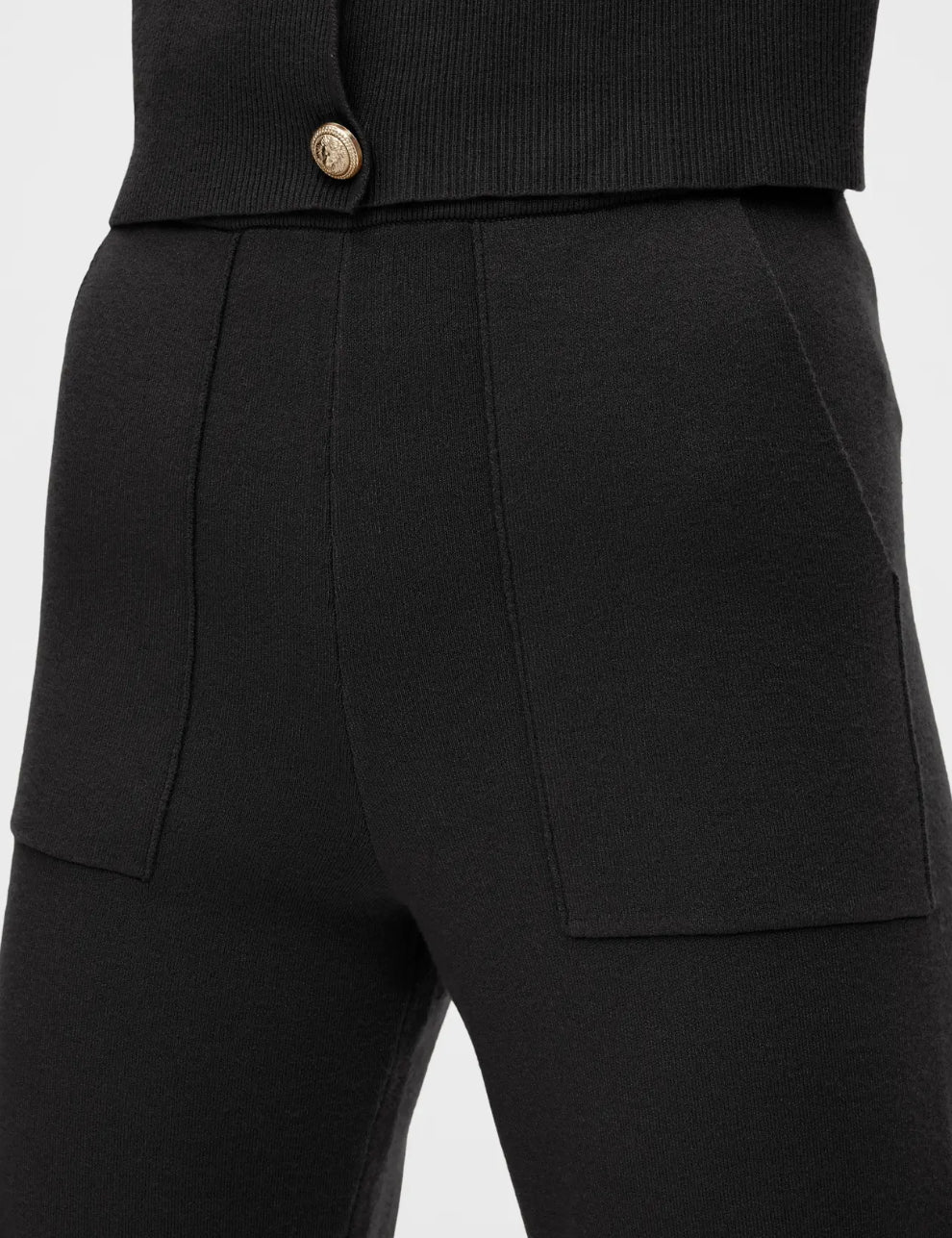 Yaspimi Knit Pant, black