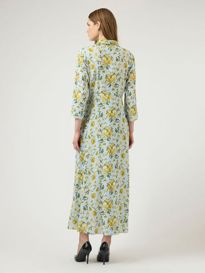 Yassavanna Long Shirt Dress, skyway/matira