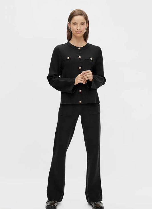 Yaspimi Knit Pant, black