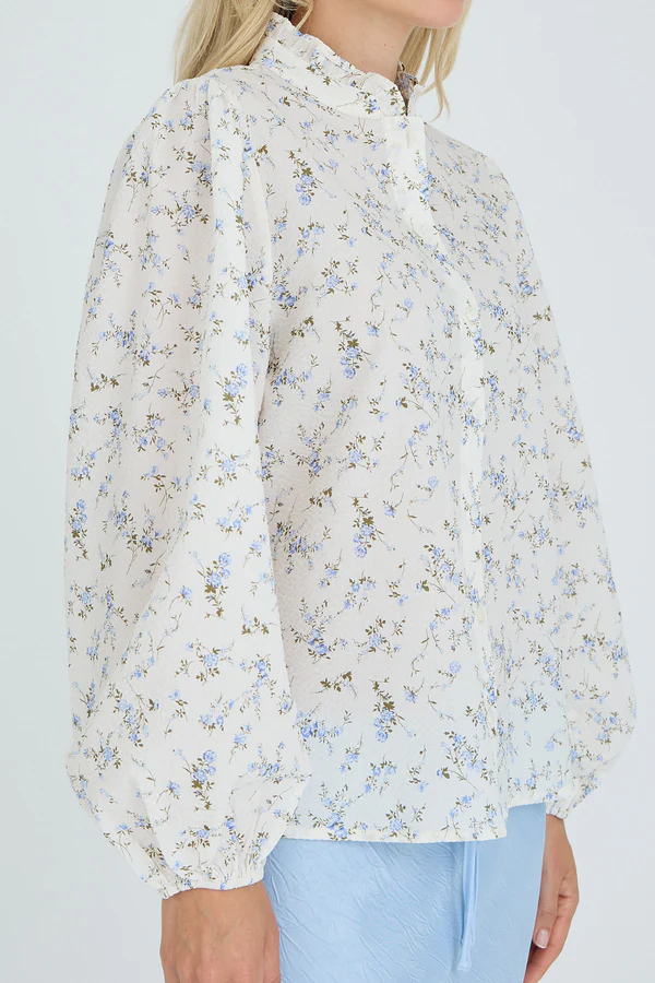 Tiffany New Shirt, blue/off white