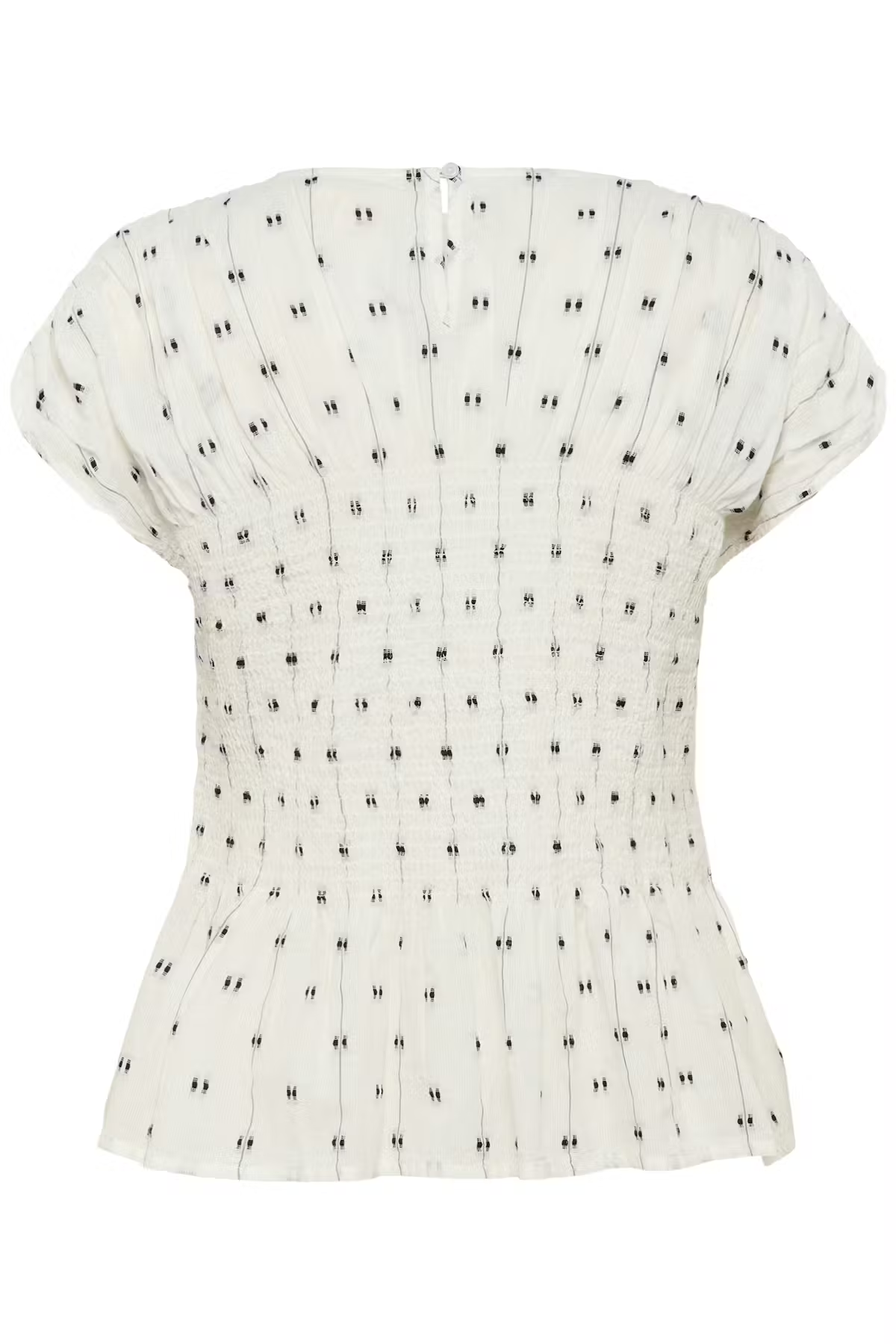 Amelie Blouse, white/black dots
