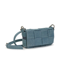 Load image into Gallery viewer, Braided iPhone Bag, denim blue