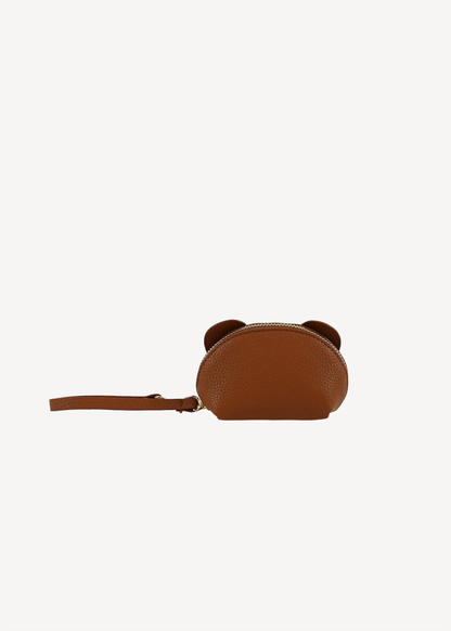 Lucky Elephant Clutch, brown