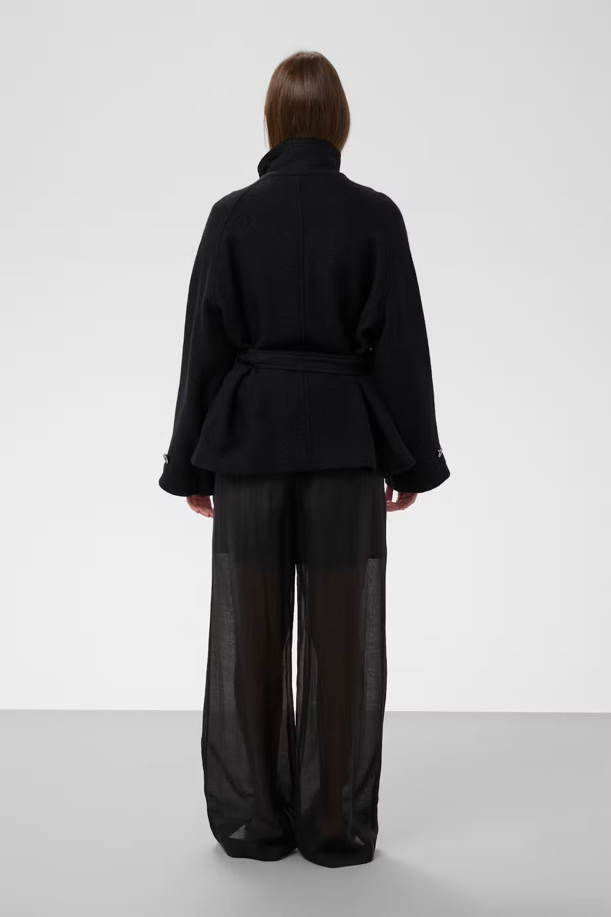 Angelina Double Breasted Jacket, black