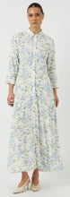 Load image into Gallery viewer, Yassavanna Long Shirt Dress, star white//sumelli