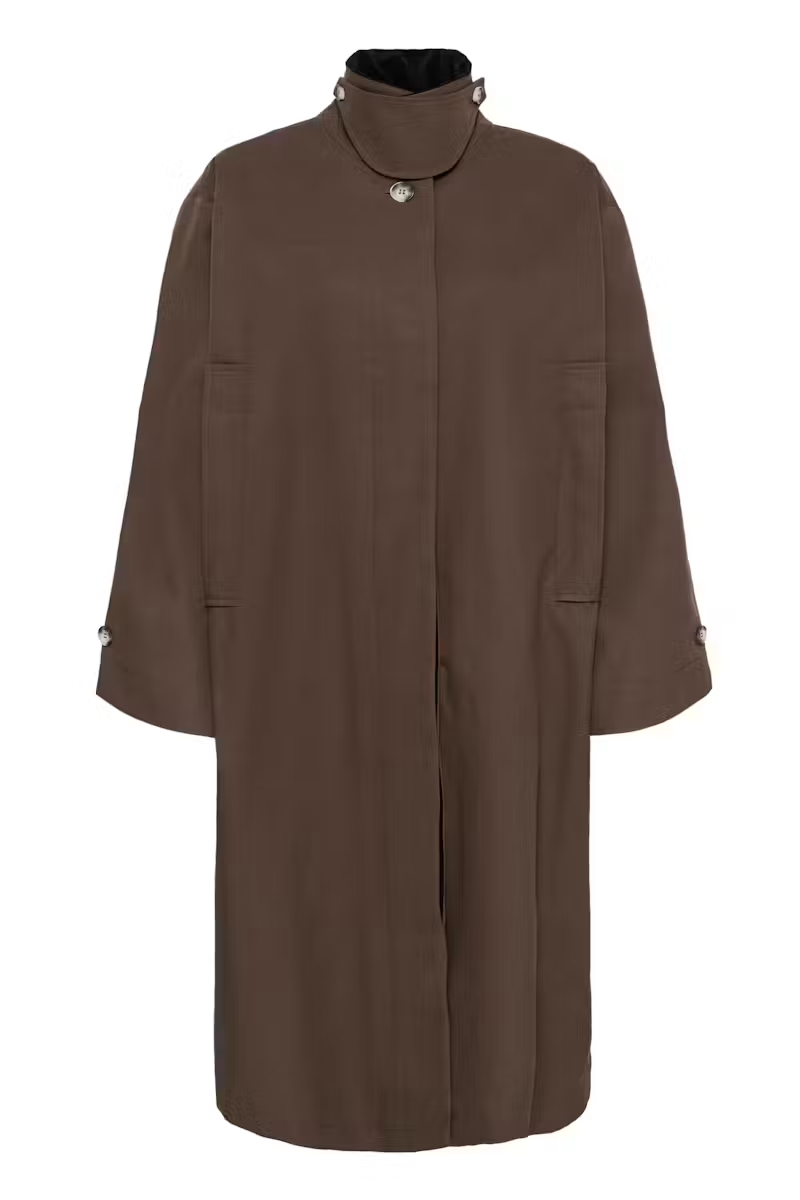 Jennah Cade Coat, chocolate brown