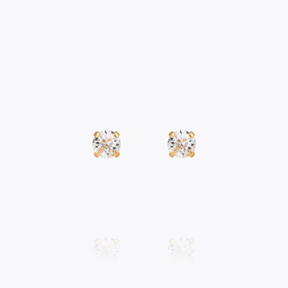 Mini Stud Earrings, crystal