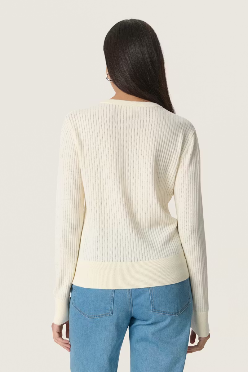Spina Cardigan, whisper white