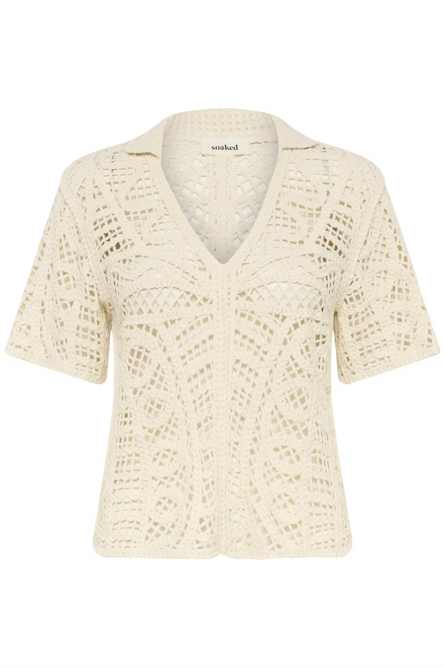 Anamy Polo Blouse, turtledove