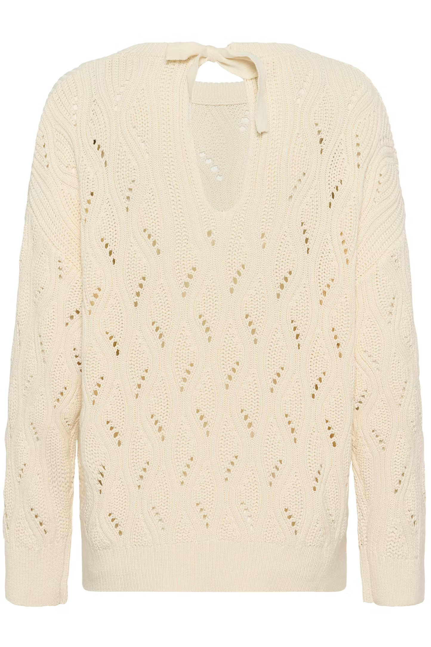 Rava Nanna Pullover, whisper white