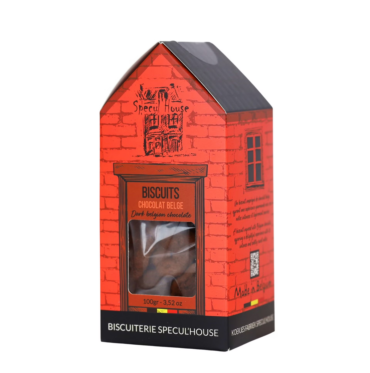 Belgian chocolate biscuits