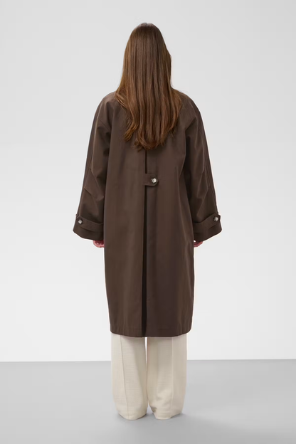 Jennah Cade Coat, chocolate brown