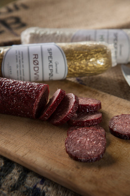 Spekepølse rødvin, 200g