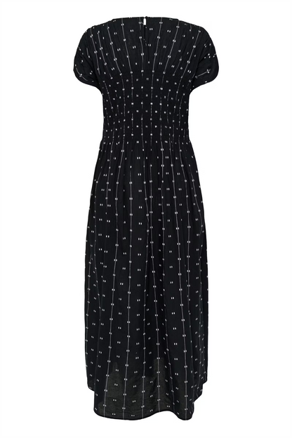 Amelie Dress, black/white dots