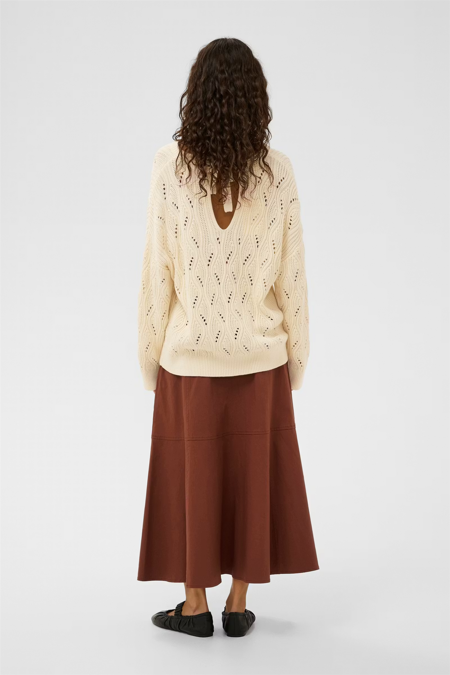 Rava Nanna Pullover, whisper white