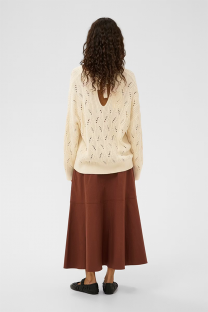 Rava Nanna Pullover, whisper white