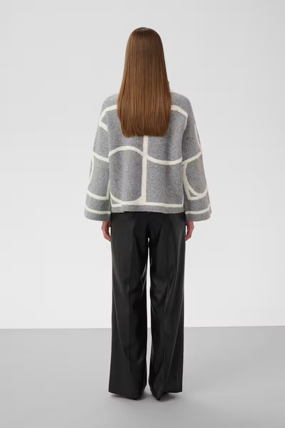 Sorea Mono Pullover, grey melange
