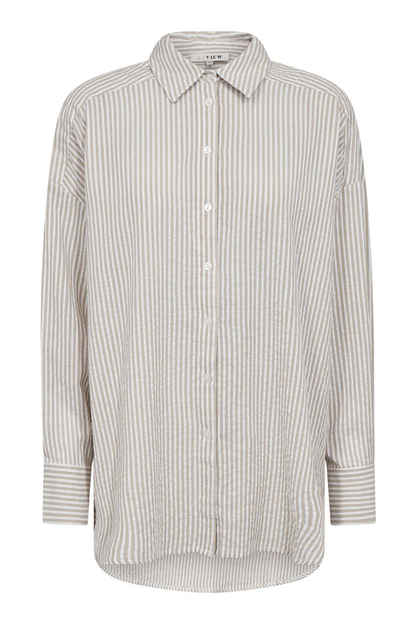 Sonja New Shirt, sand/white