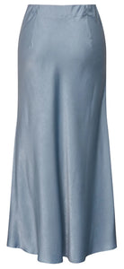 Carry sateen skirt, blue