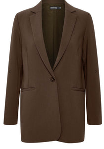 Corinne Ozark Blazer, hot fudge