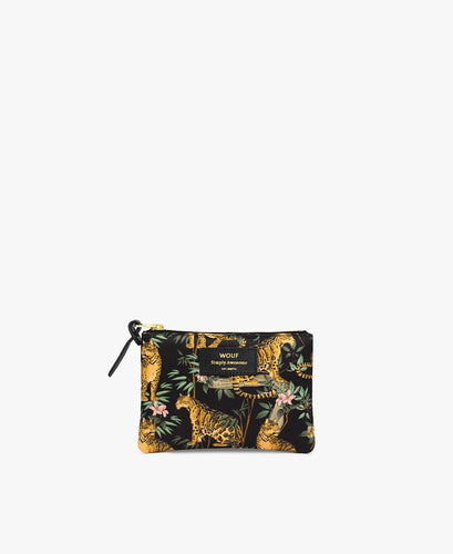 Black Lazy Small Pouch