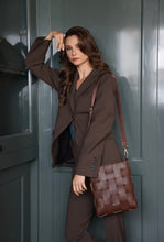 Load image into Gallery viewer, Braided Strap Bag Chocolate