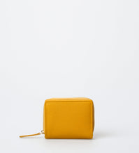 Load image into Gallery viewer, Ysane Saffiano small wallet, yellow