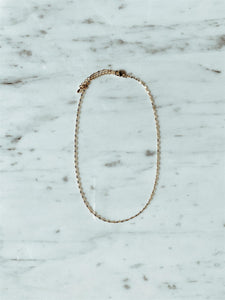 Simple Gold Necklace